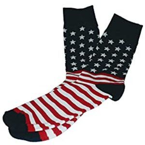 Stars & Stripes American Flag 4th of July Unisex Crew Sock